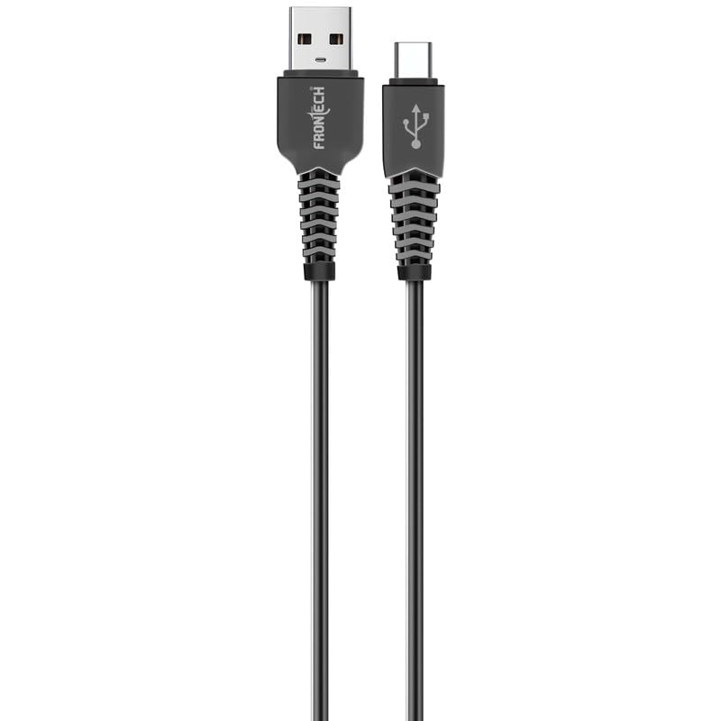 Frontech 17W Super Fast Charging PVC USB to Type-C Cable | 1M, 3.4A (1028) Frontech 17W Super Fast Charging PVC USB to Type-C Cable | 1M, 3.4A (1028)